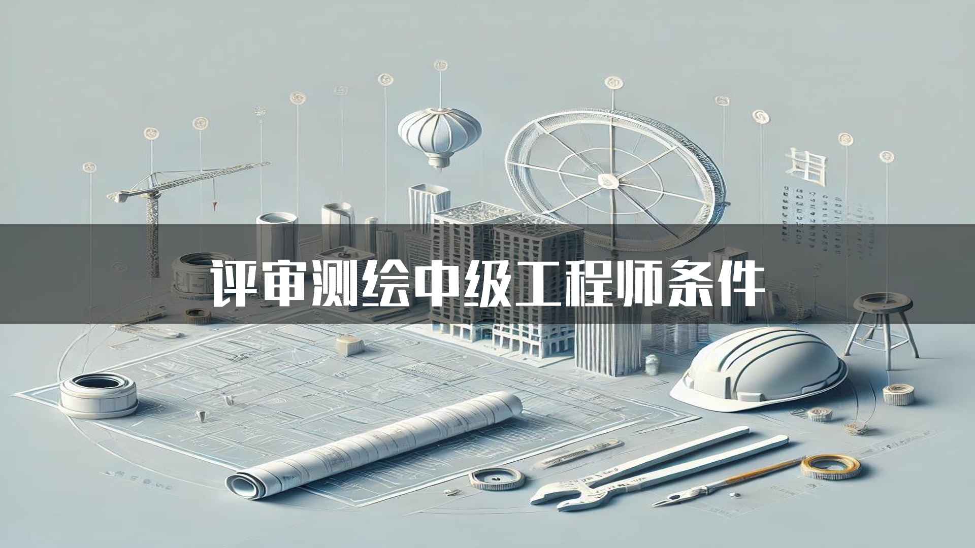 评审测绘中级工程师条件