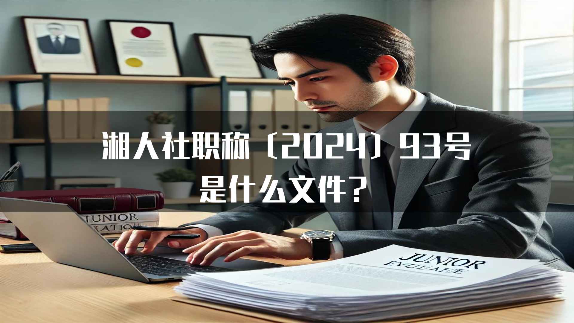 湘人社职称〔2024〕93号是什么文件？