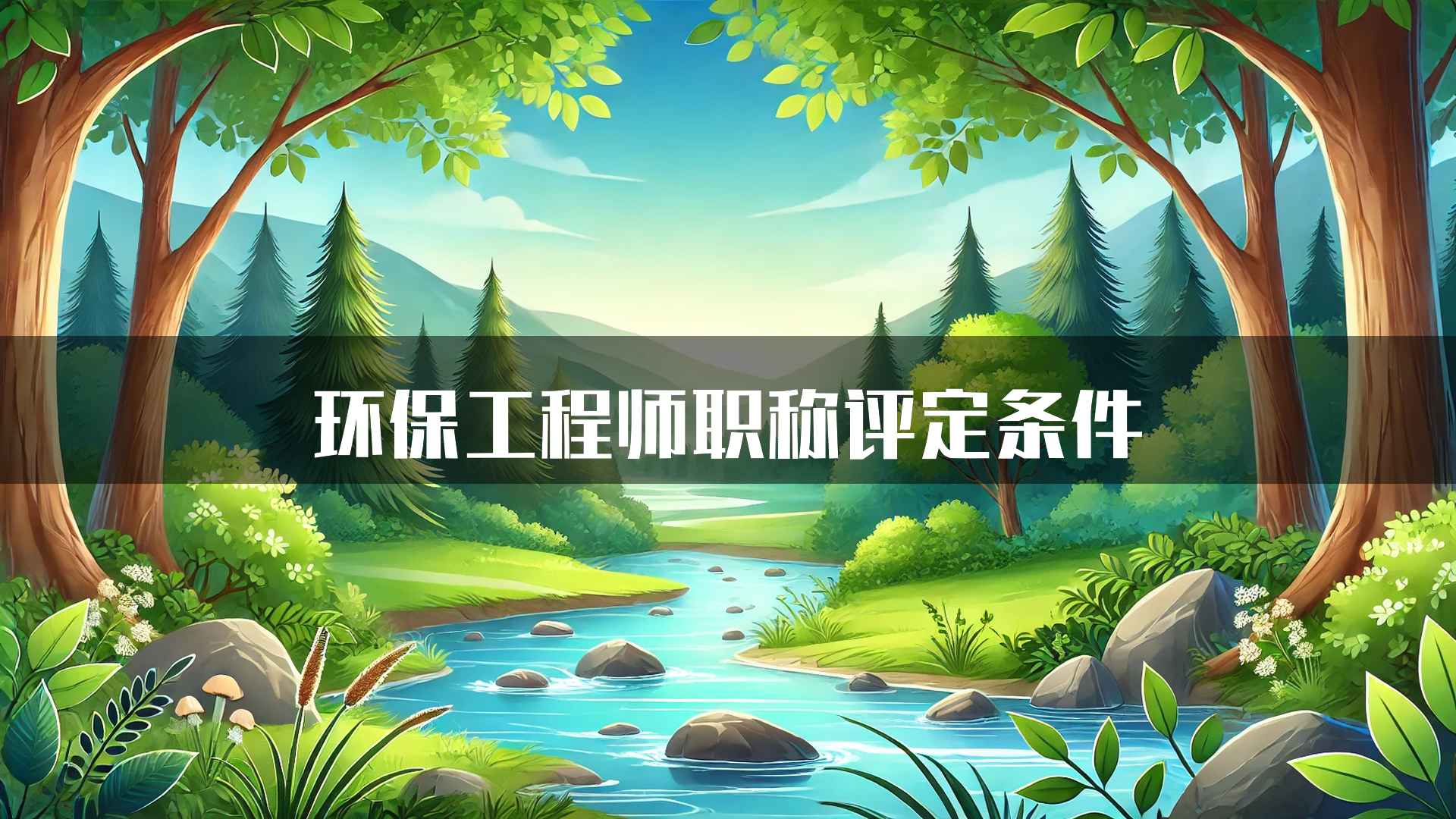 环保工程师职称评定条件