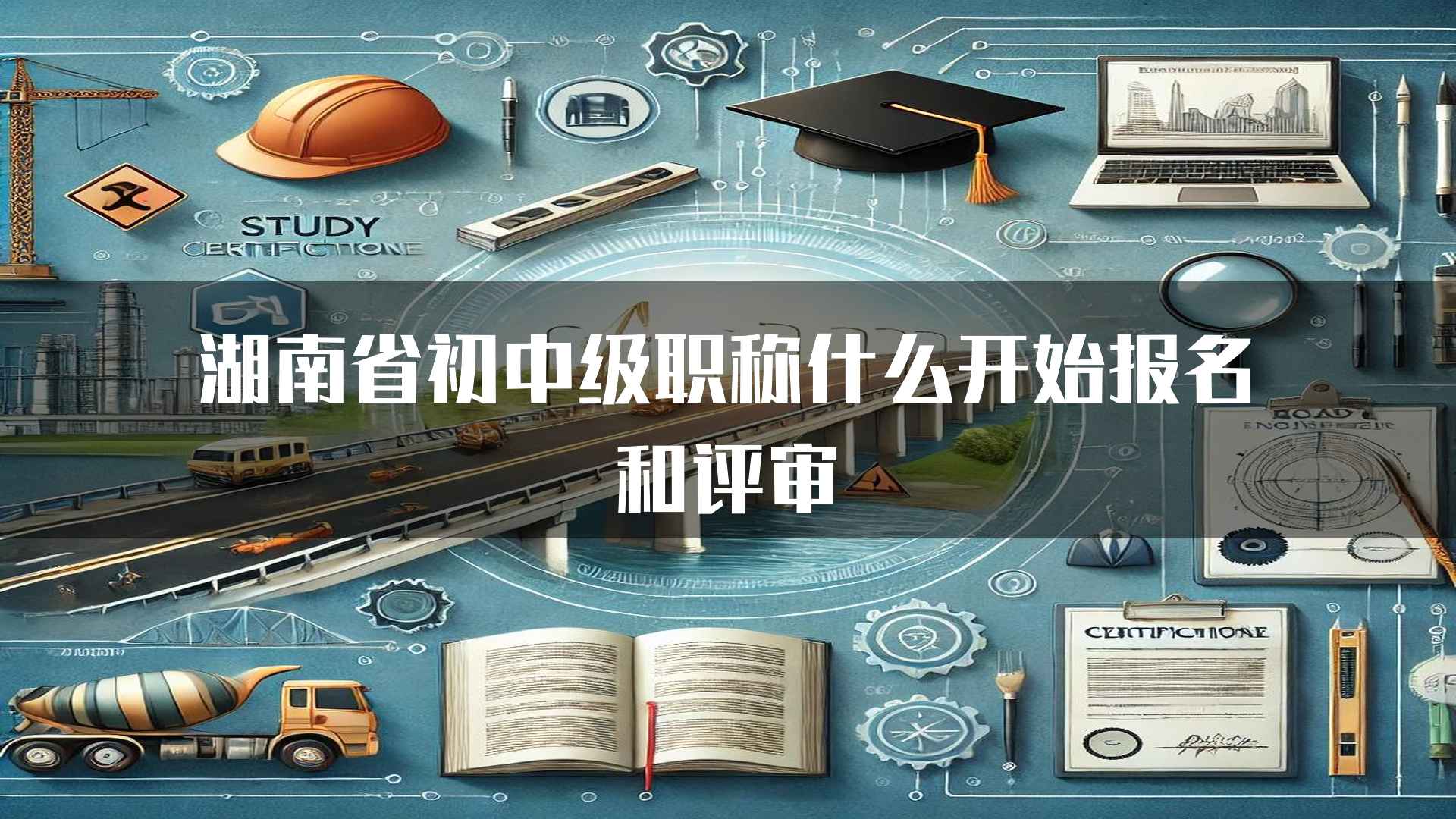 湖南省初中级职称什么开始报名和评审