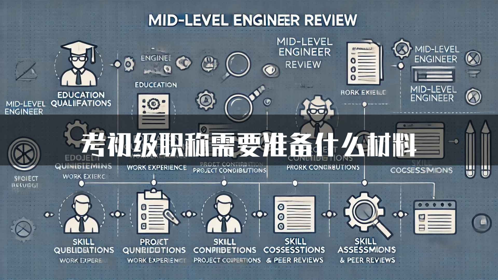 考初级职称需要准备什么材料