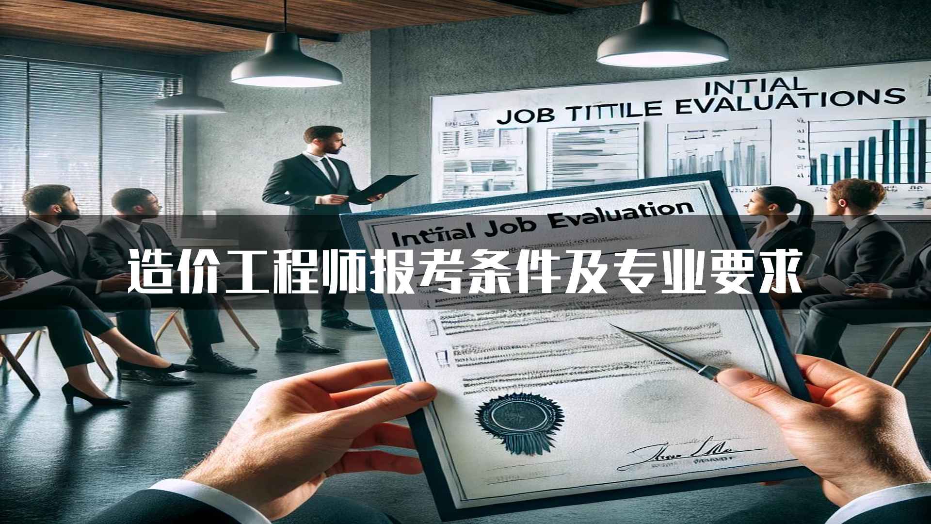 造价工程师报考条件及专业要求