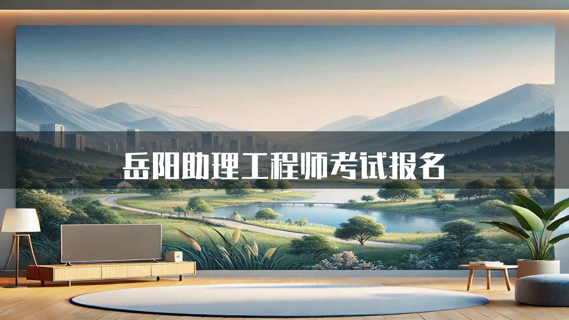 岳阳助理工程师考试报名