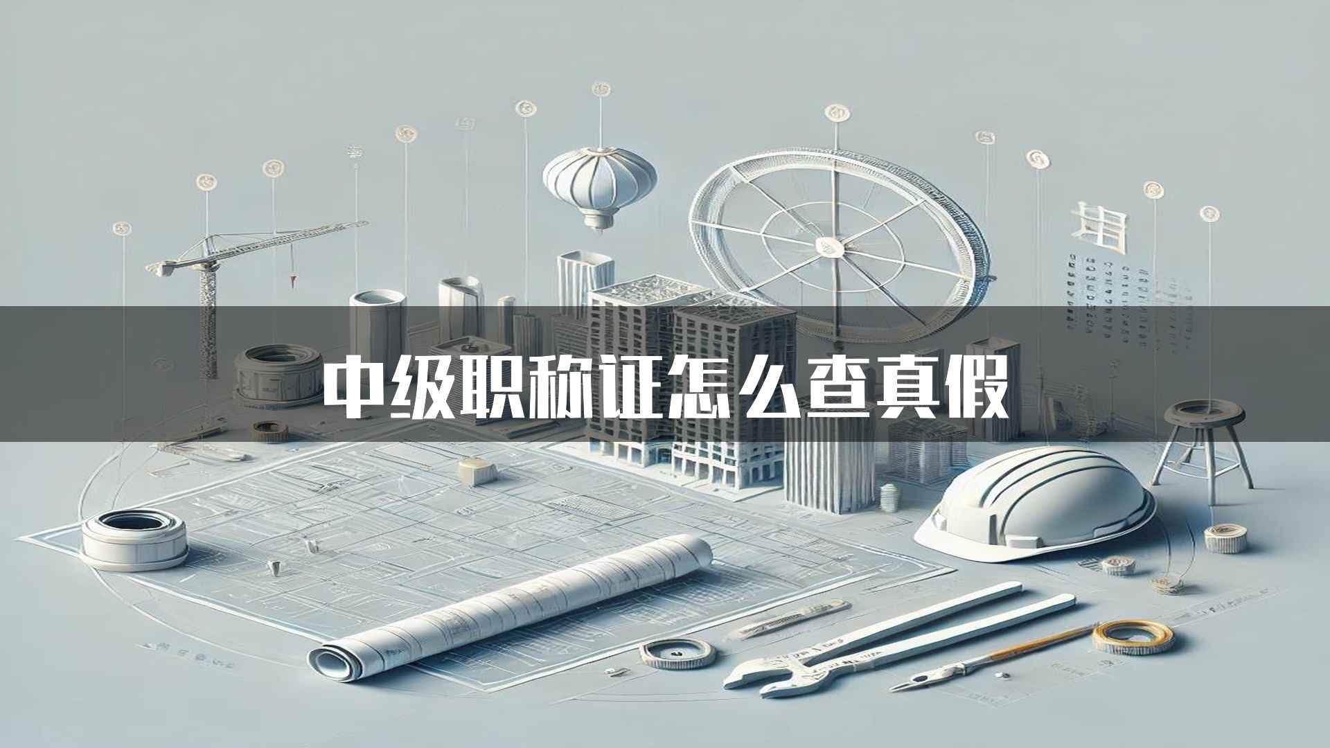 中级职称证怎么查真假