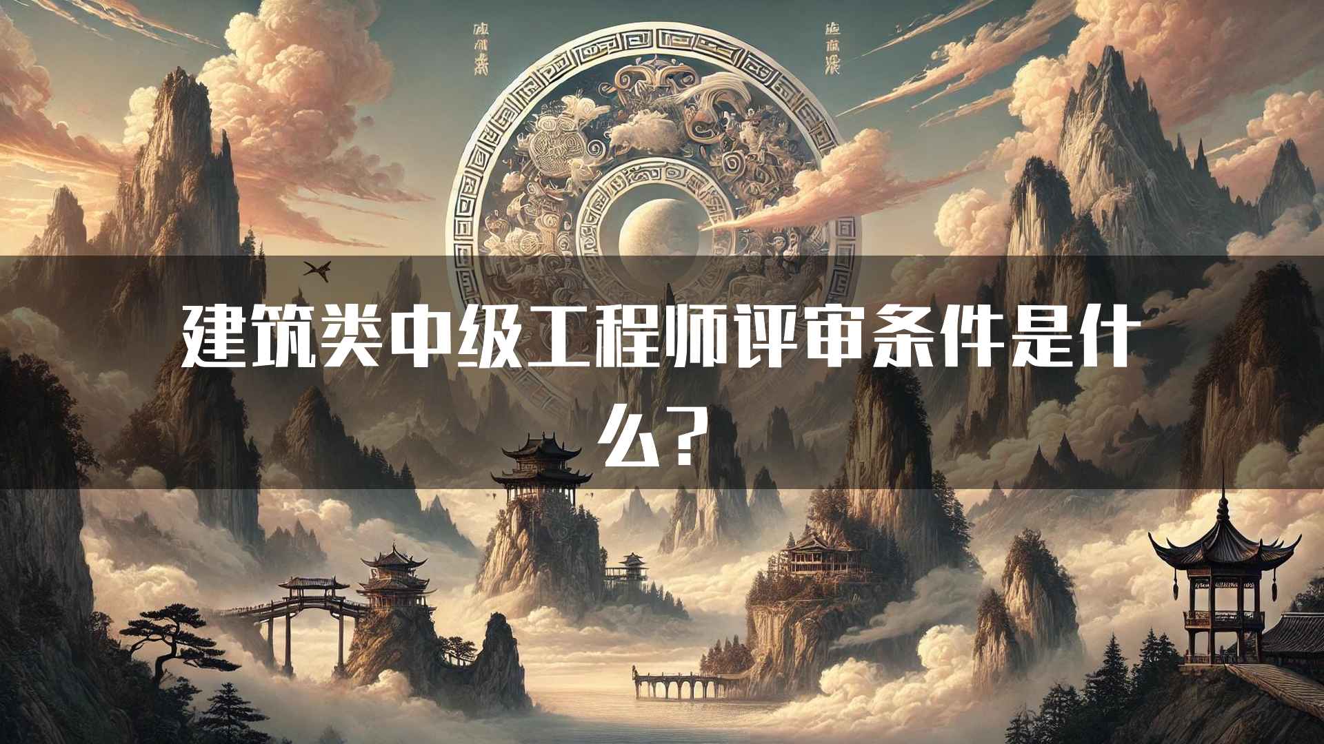 建筑类中级工程师评审条件是什么？