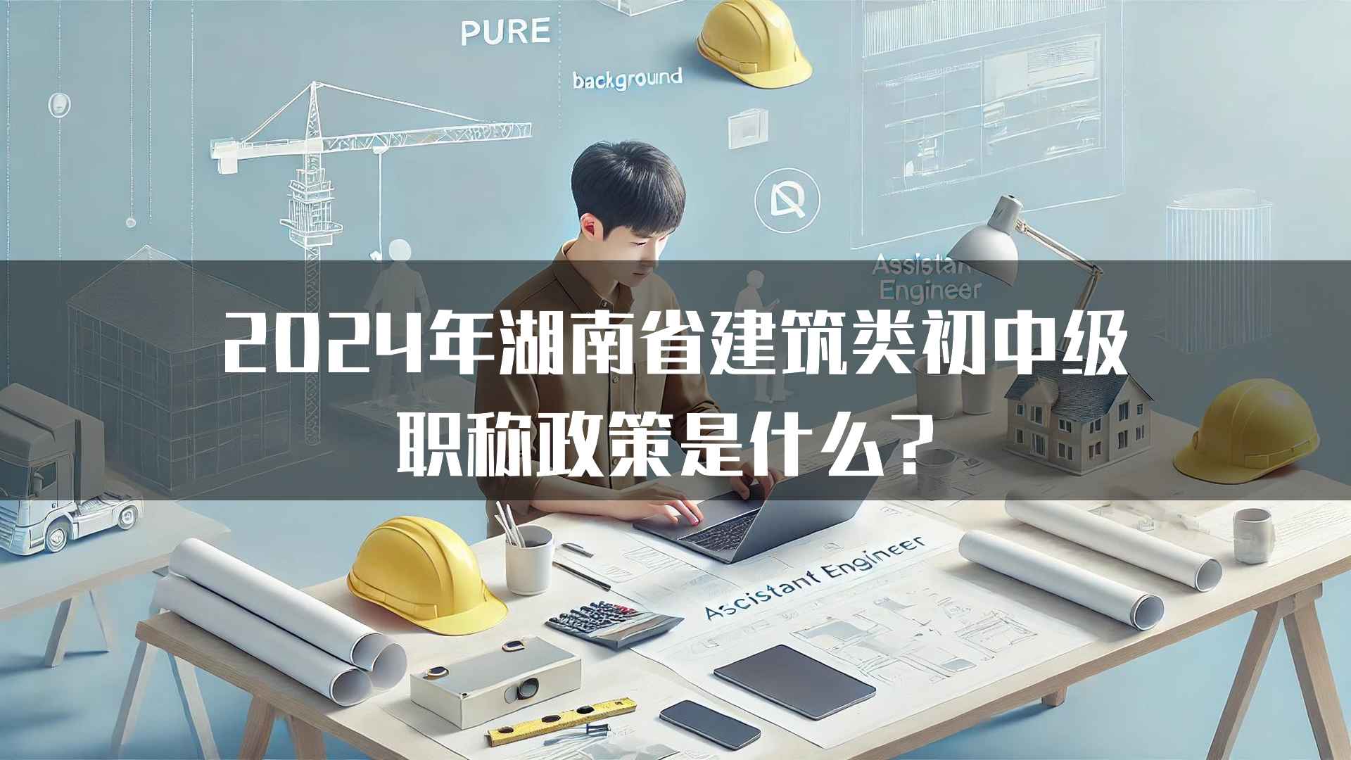 2024年湖南省建筑类初中级职称政策是什么？