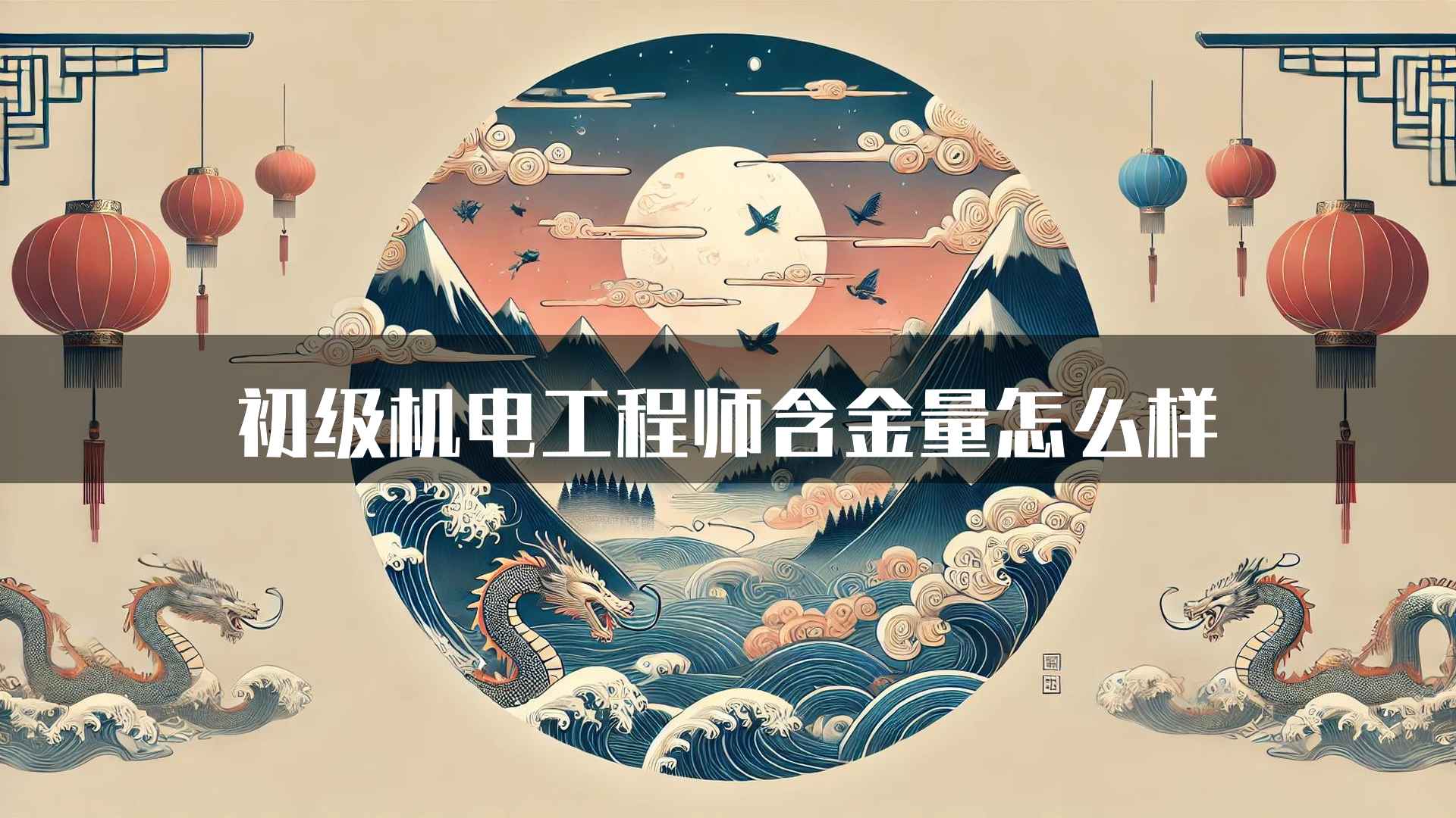 初级机电工程师含金量怎么样