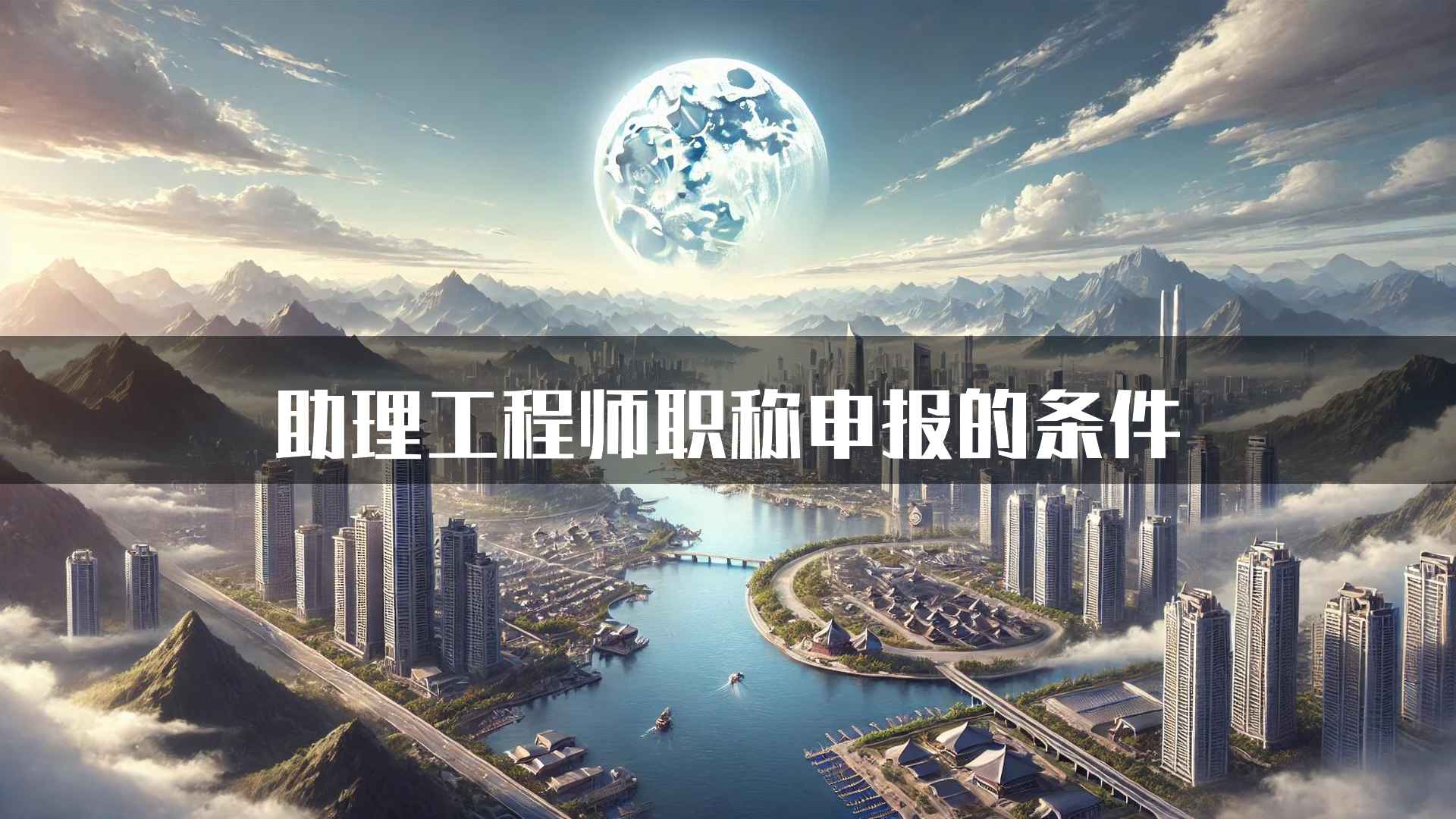 助理工程师职称申报的条件