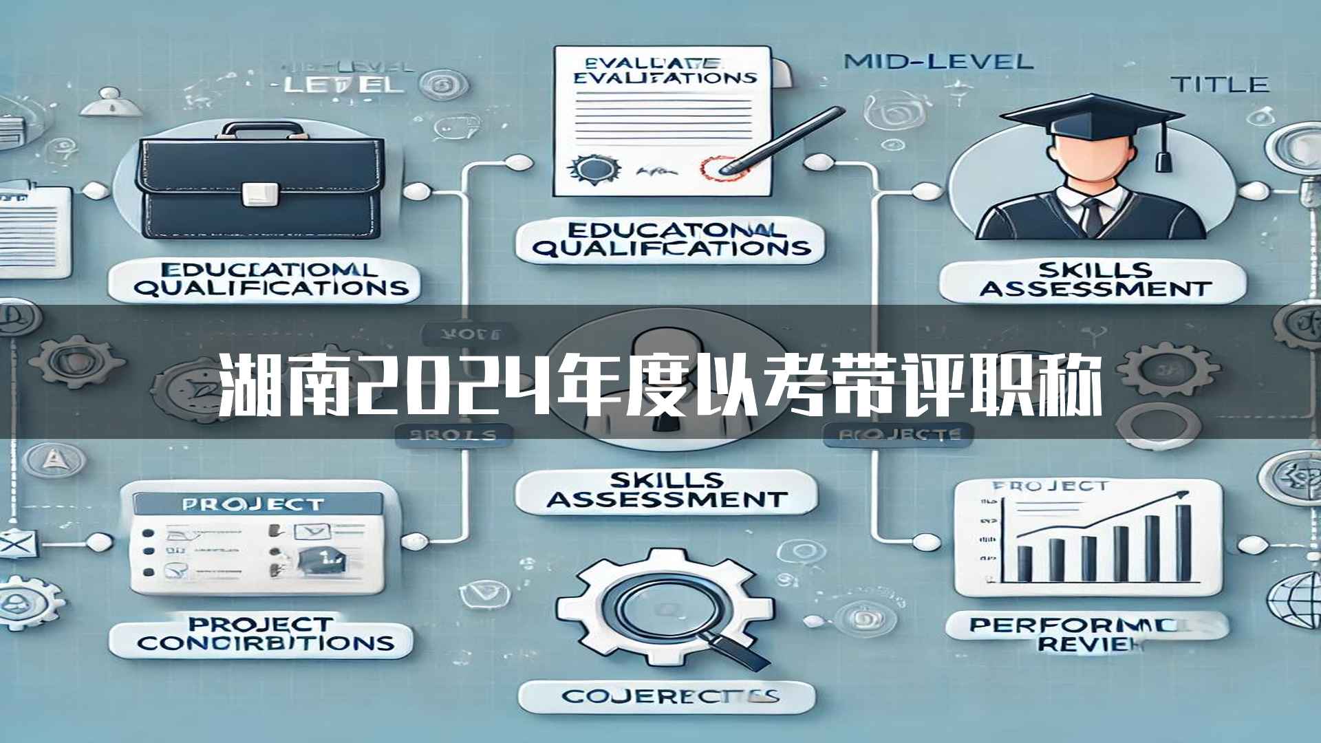 湖南2024年度以考带评职称