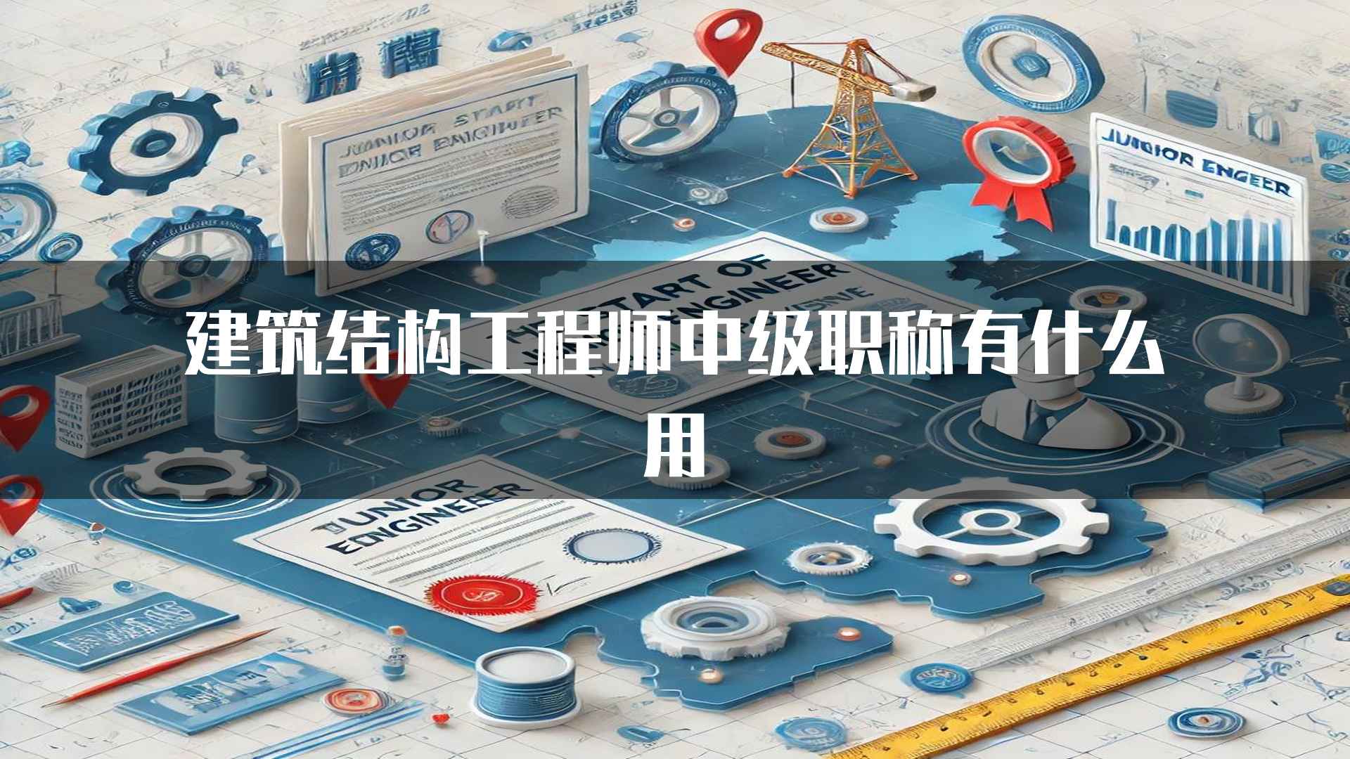 建筑结构工程师中级职称有什么用