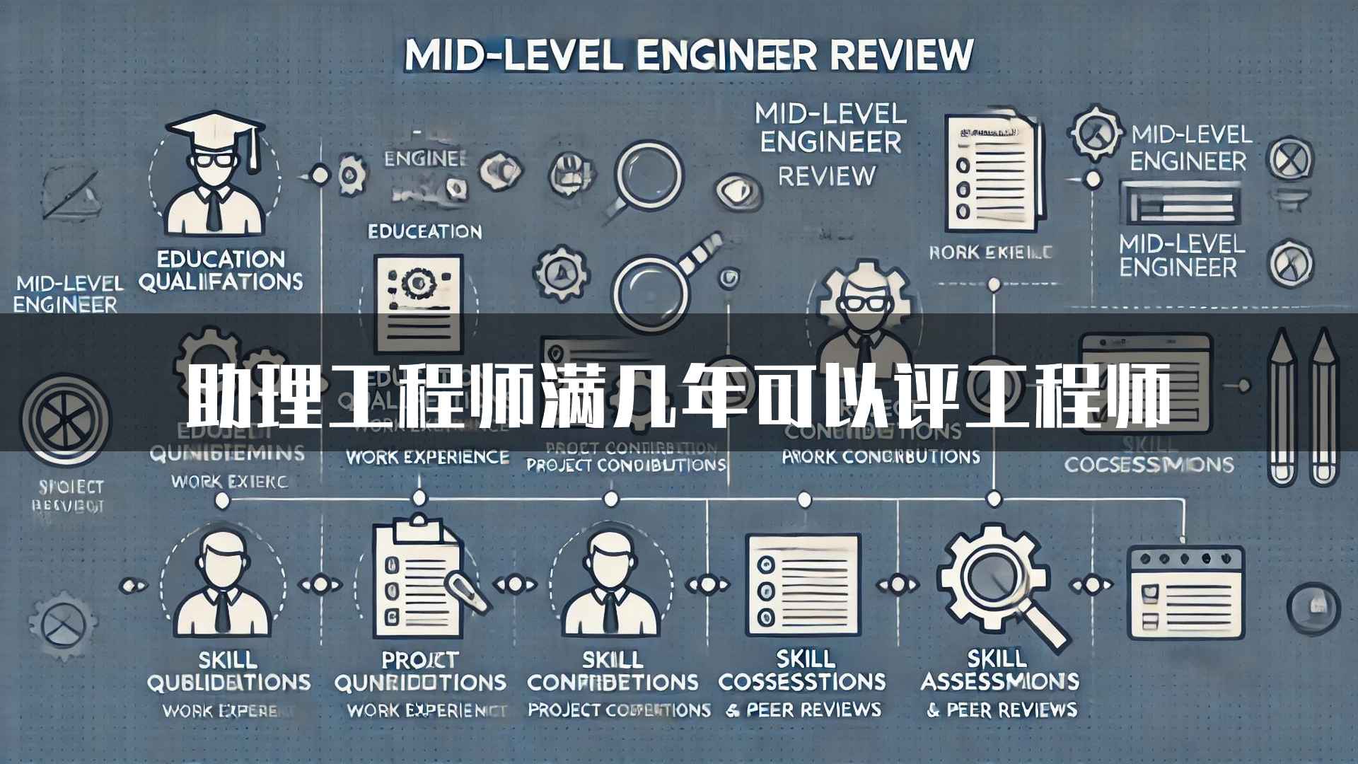 助理工程师满几年可以评工程师