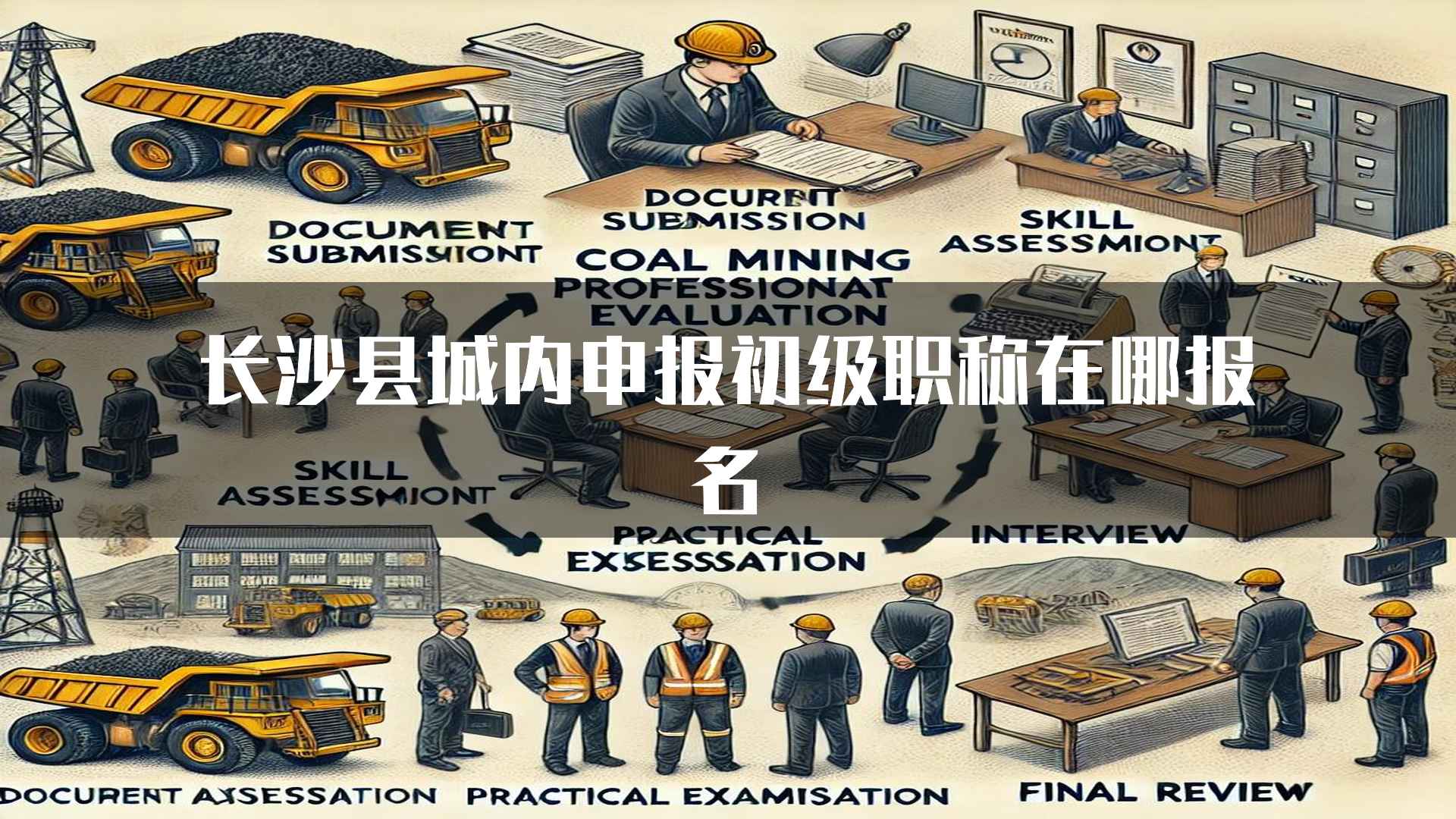 长沙县城内申报初级职称在哪报名