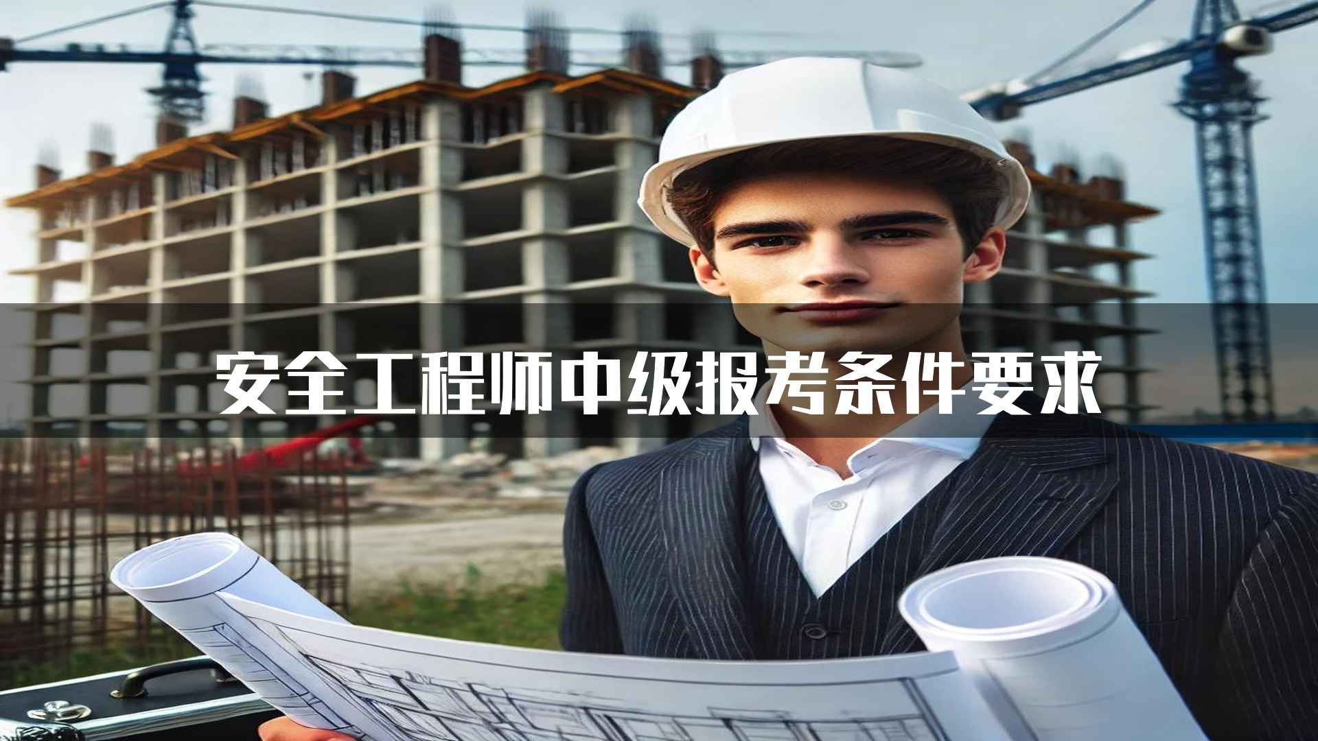 安全工程师中级报考条件要求