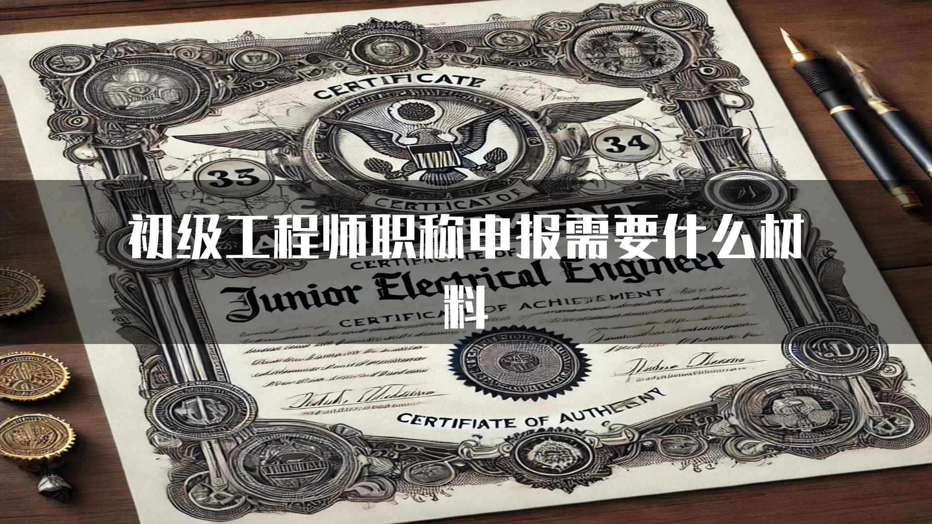 初级工程师职称申报需要什么材料