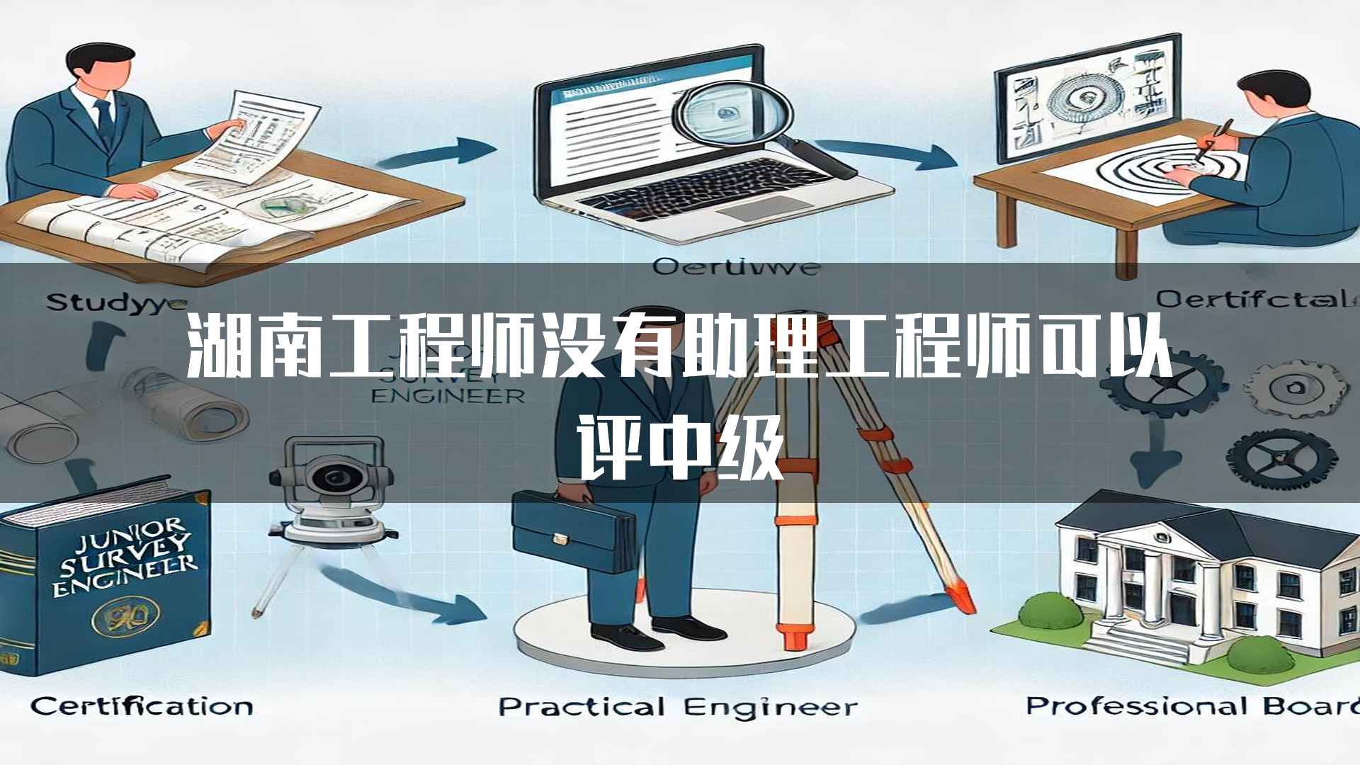 湖南工程师没有助理工程师可以评中级