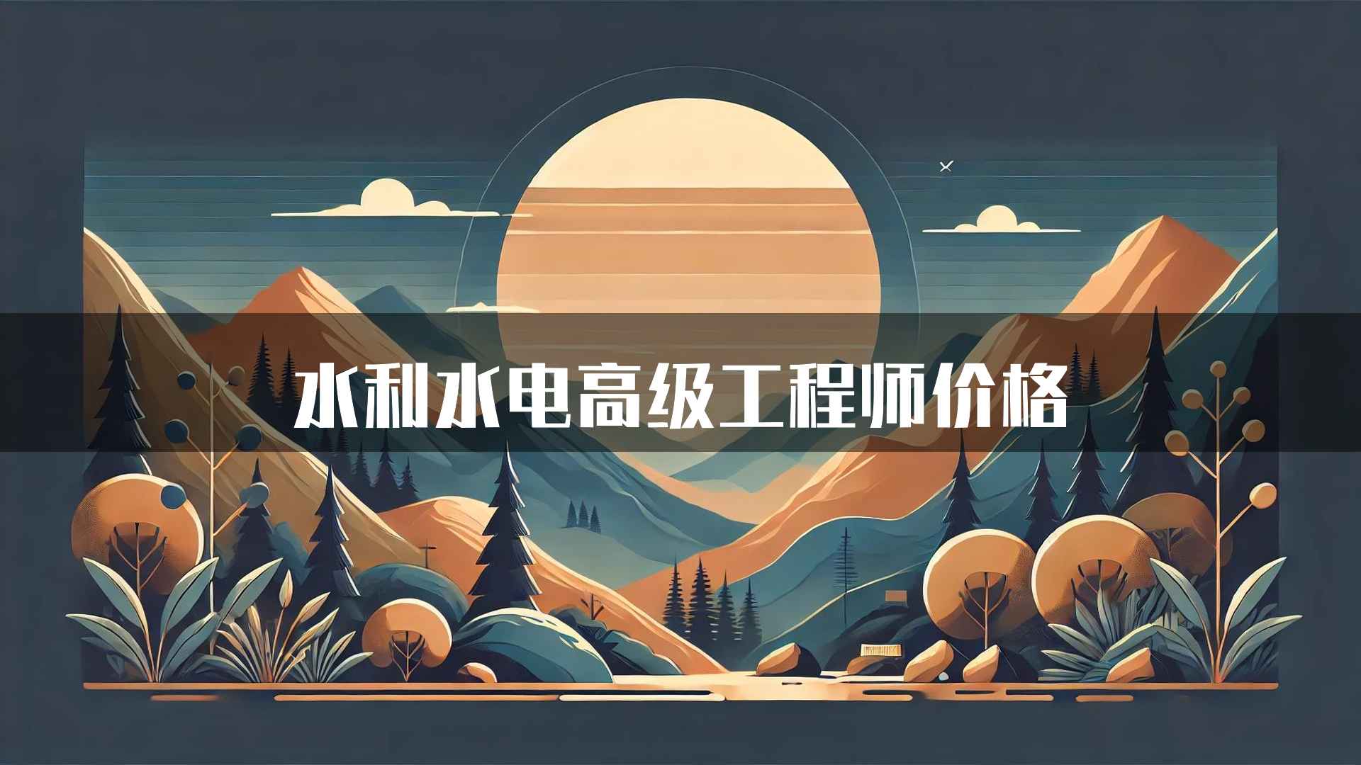 水利水电高级工程师价格