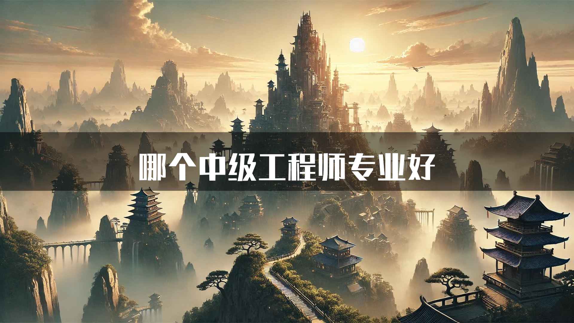 哪个中级工程师专业好