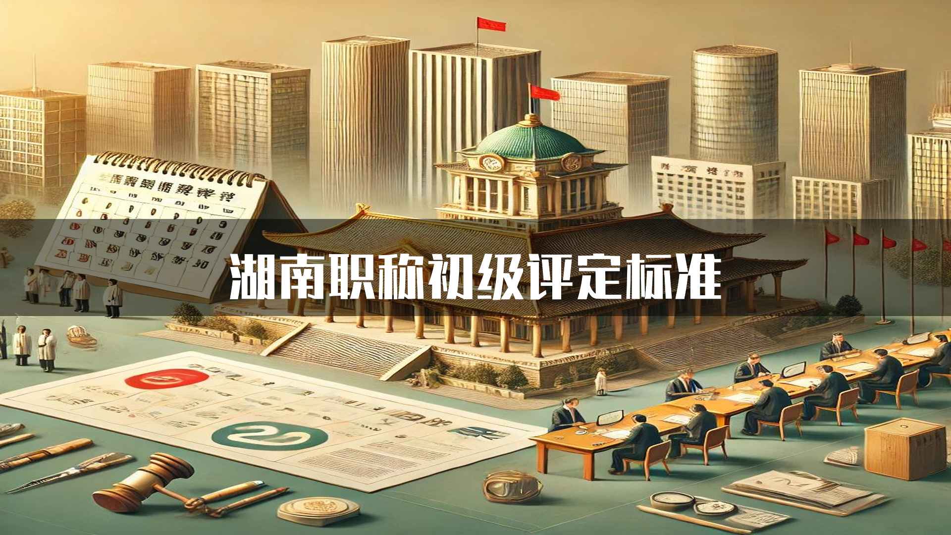 湖南职称初级评定标准