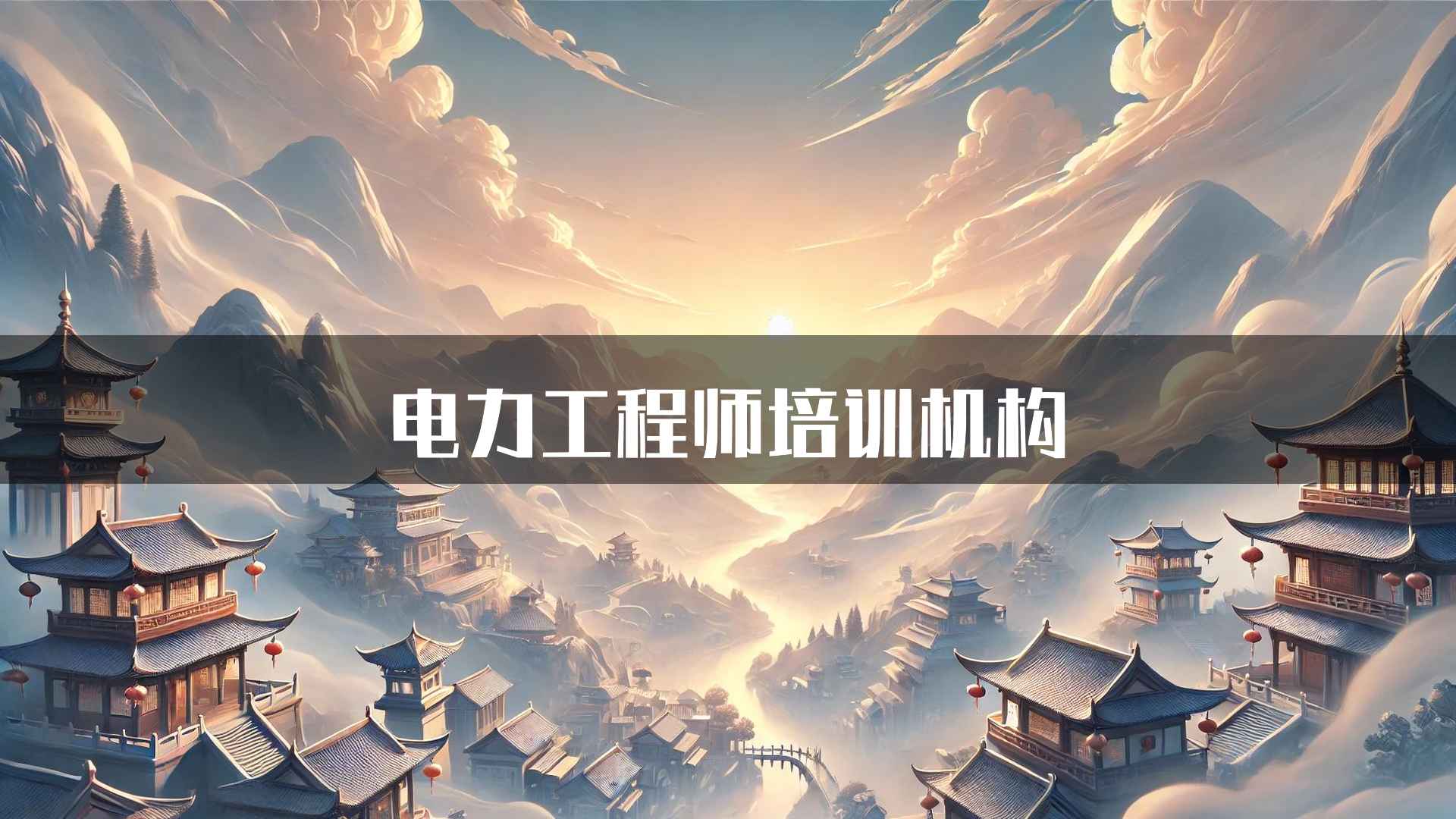 电力工程师培训机构