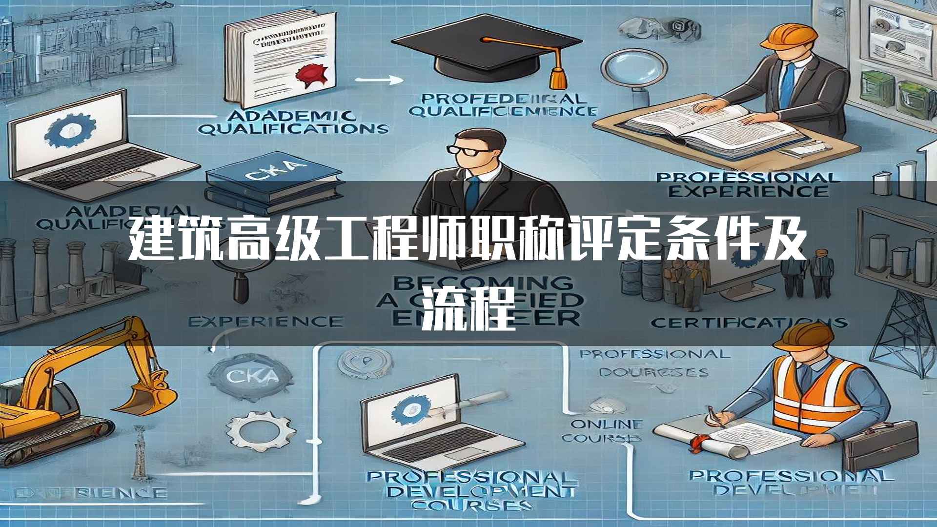 建筑高级工程师职称评定条件及流程