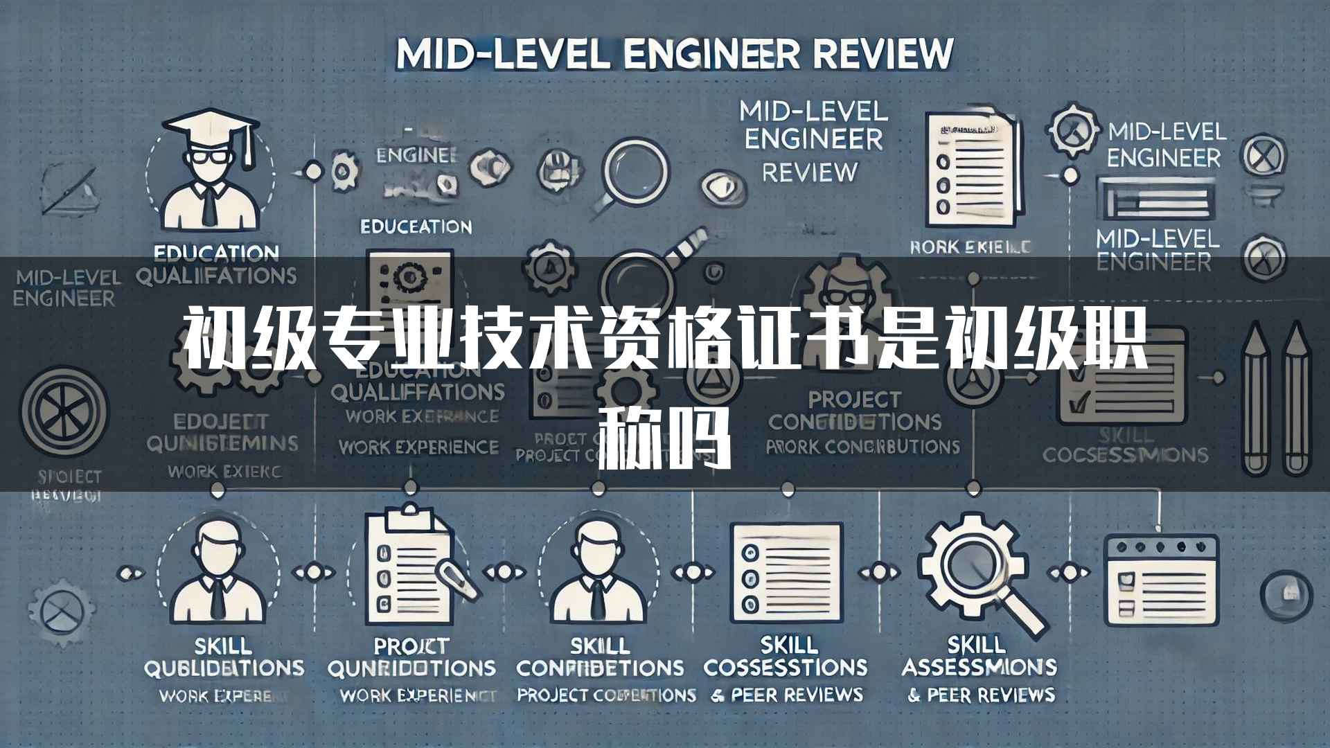 初级专业技术资格证书是初级职称吗