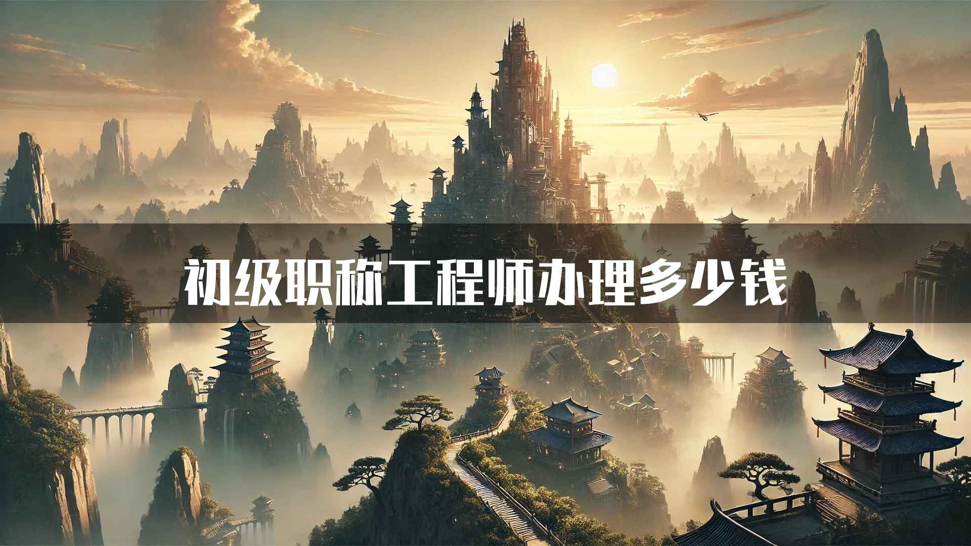 初级职称工程师办理多少钱