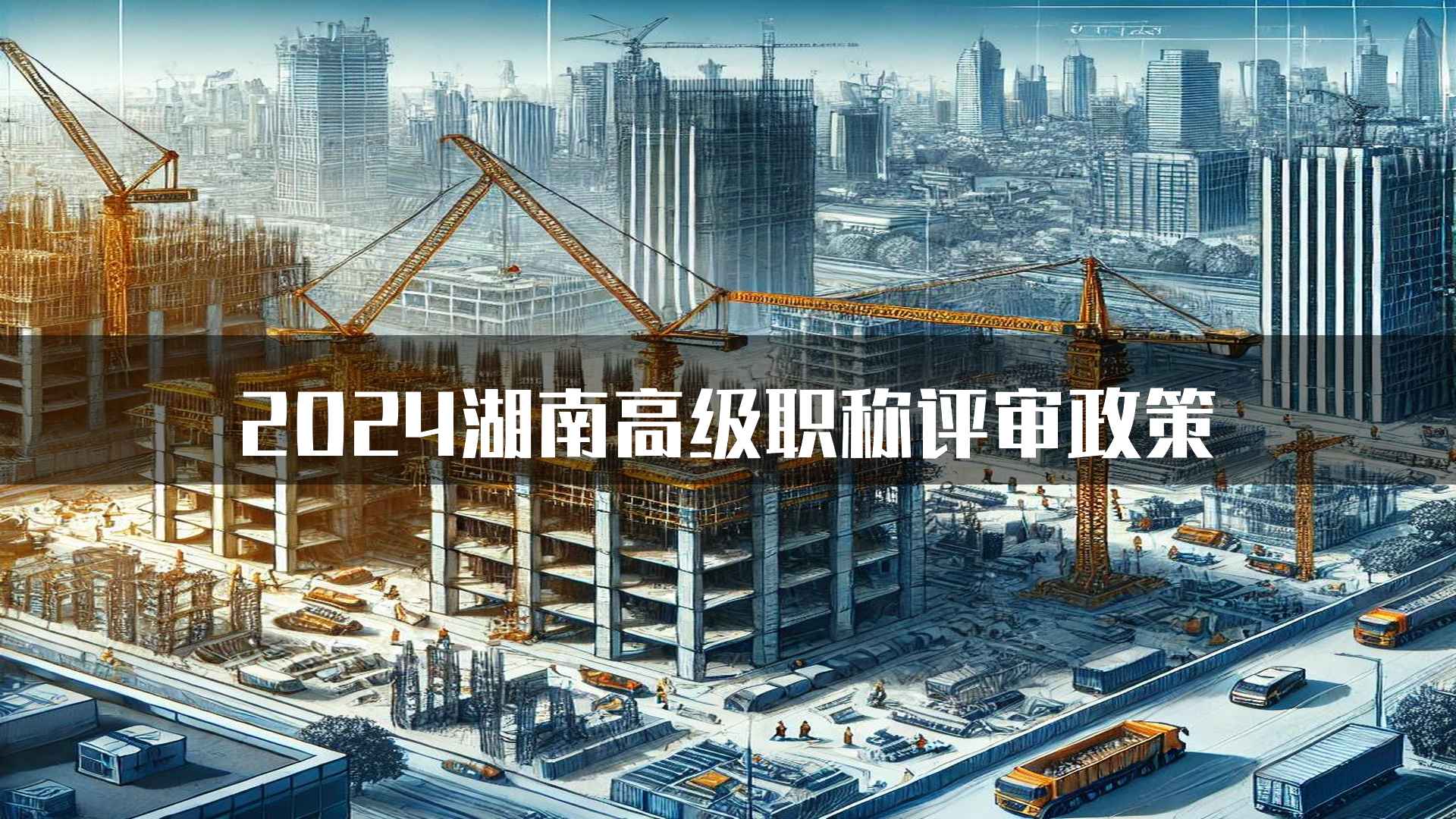 2024湖南高级职称评审政策