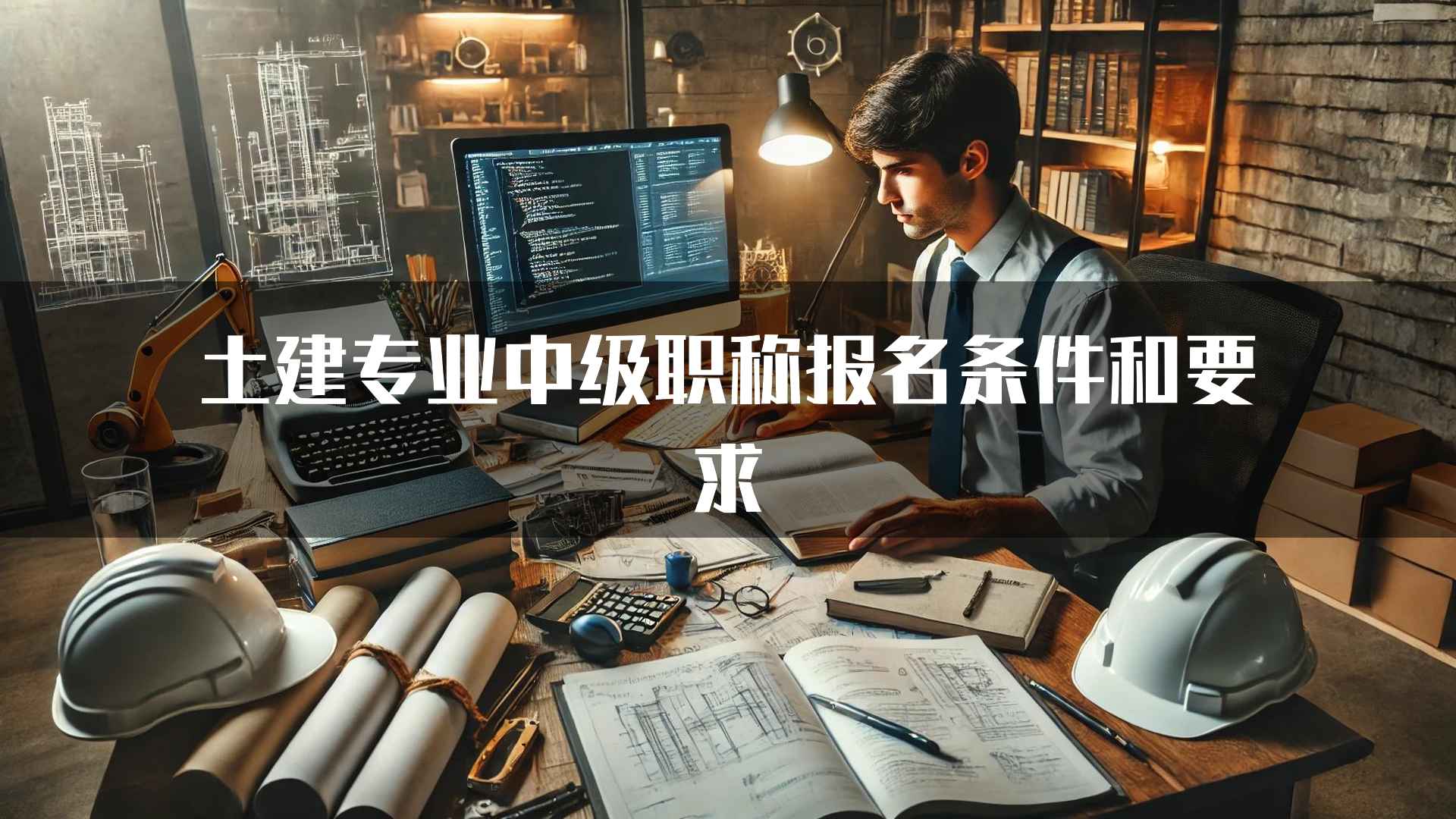 土建专业中级职称报名条件和要求