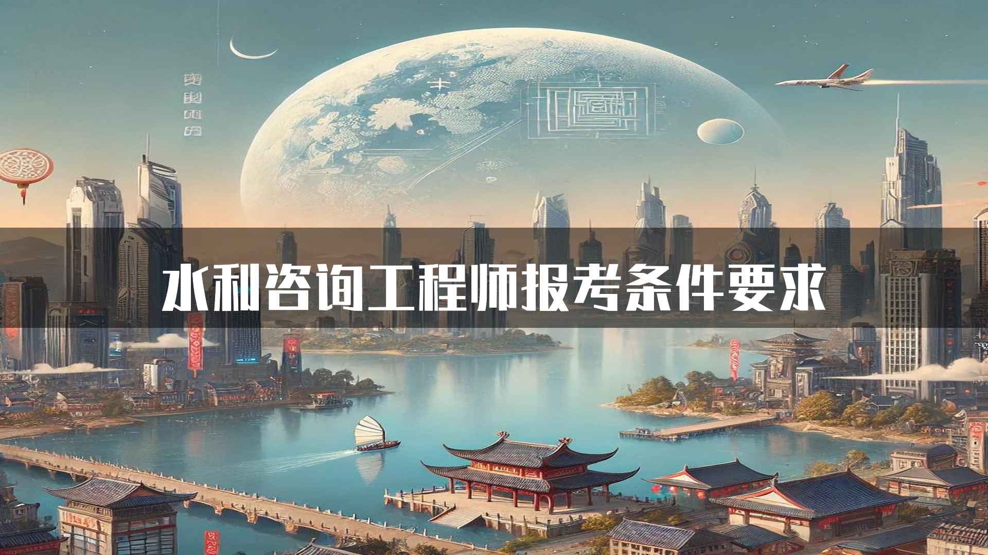 水利咨询工程师报考条件要求