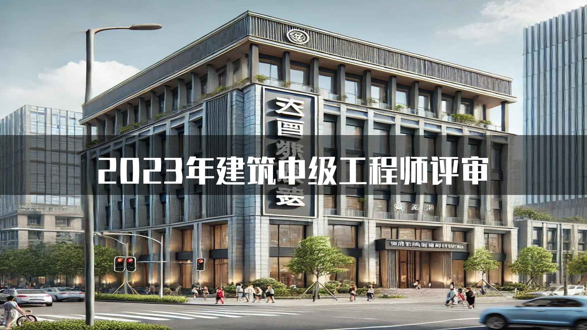 2023年建筑中级工程师评审