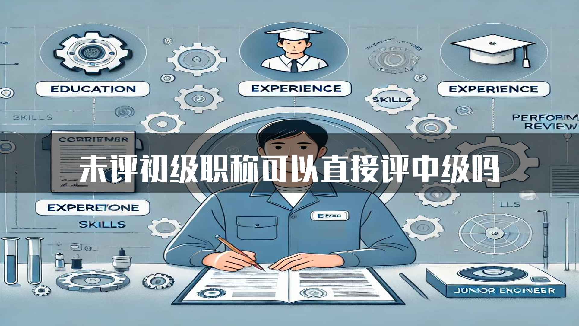 未评初级职称可以直接评中级吗