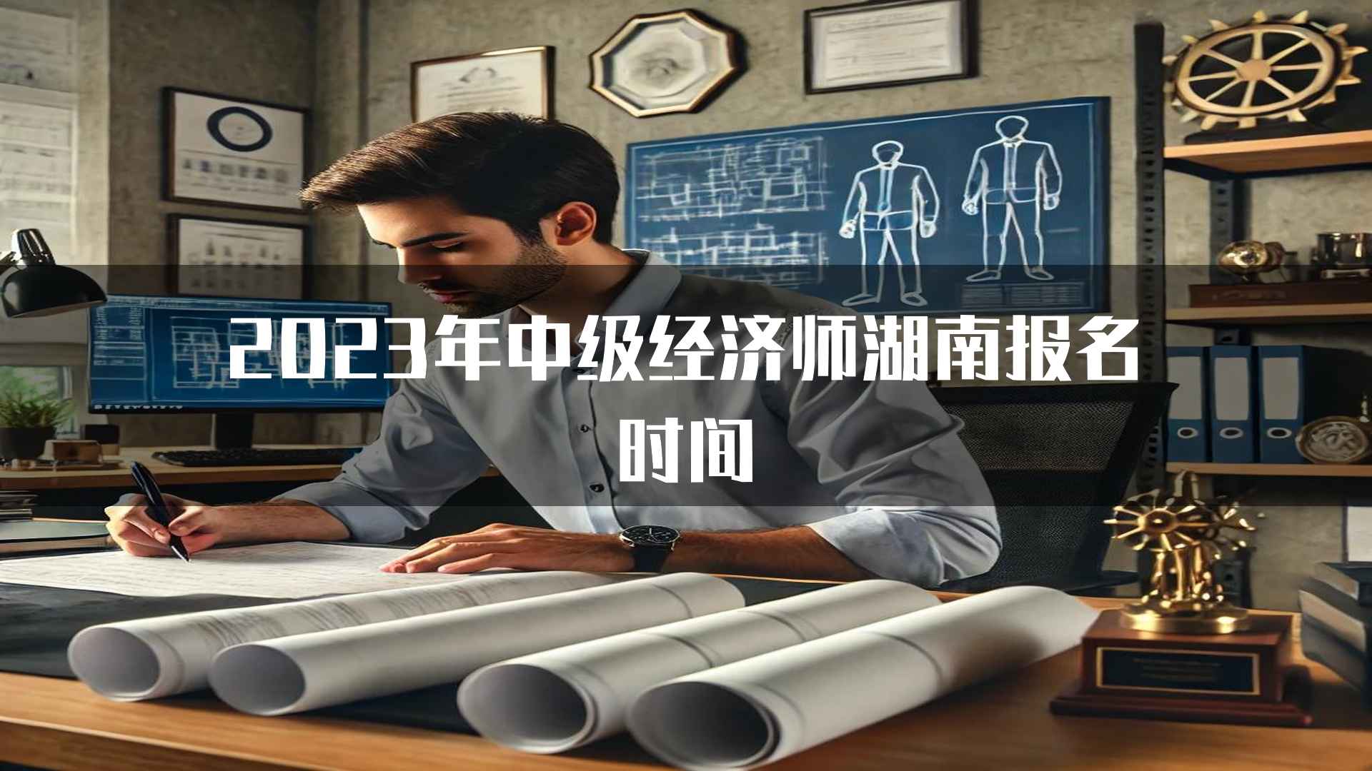 2023年中级经济师湖南报名时间