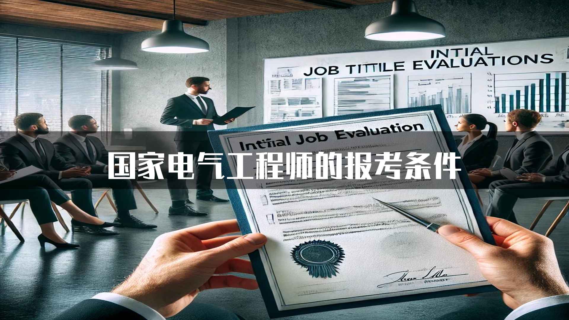 国家电气工程师的报考条件