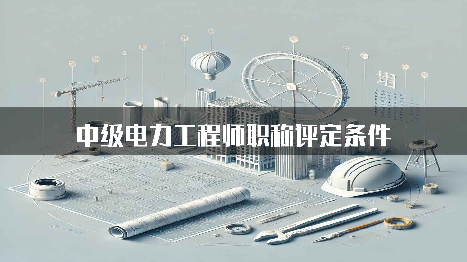 中级电力工程师职称评定条件