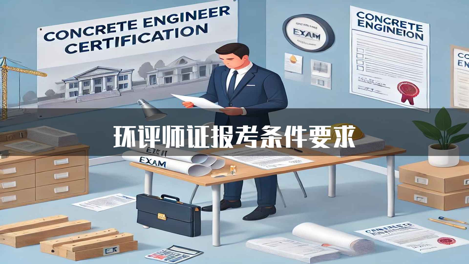 环评师证报考条件要求