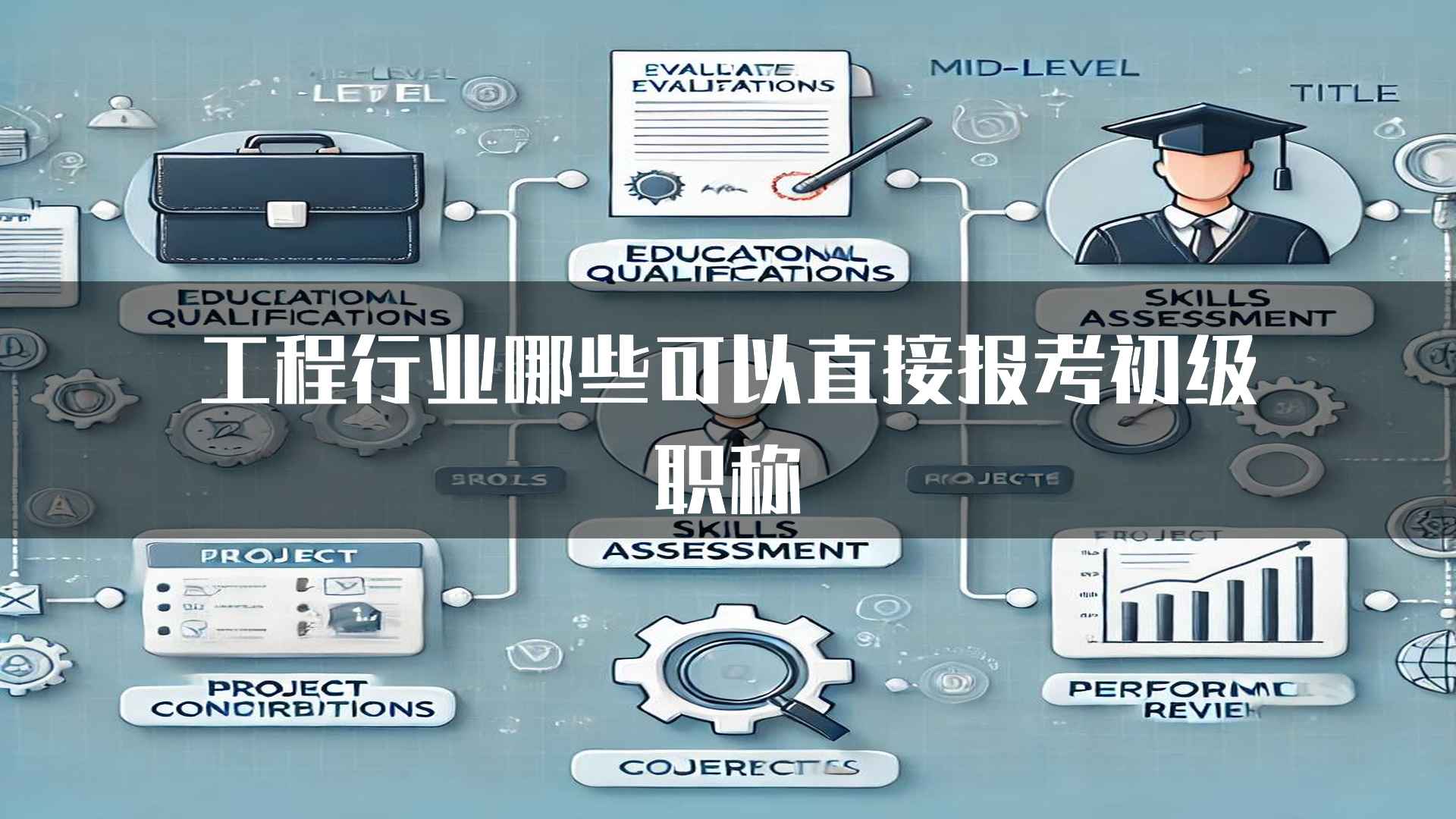 工程行业哪些可以直接报考初级职称