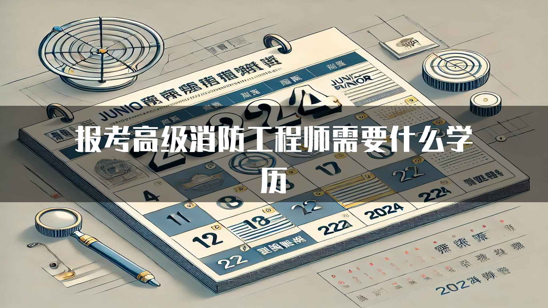 报考高级消防工程师需要什么学历