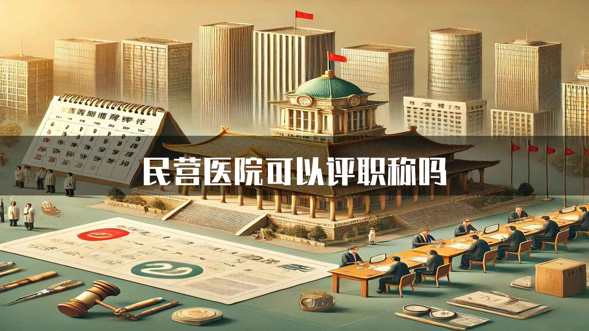 民营医院可以评职称吗