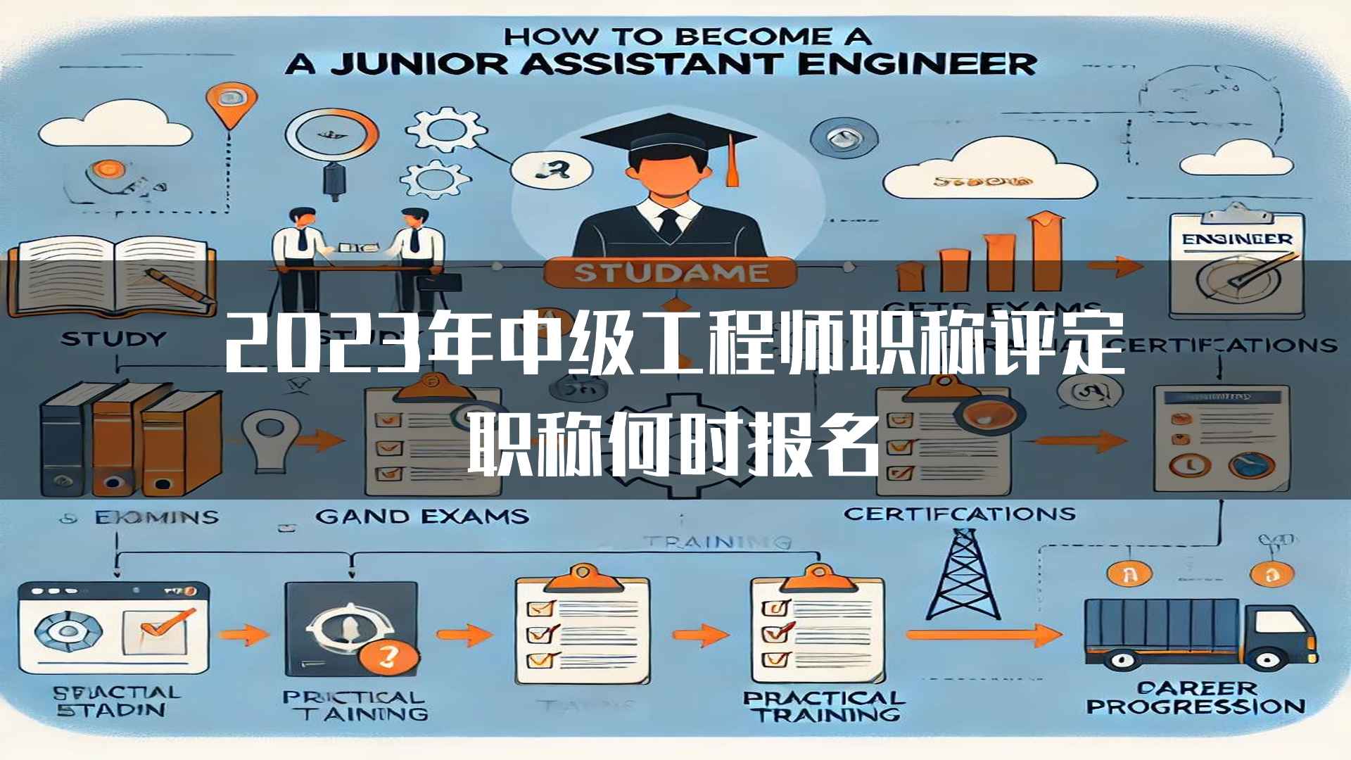 2023年中级工程师职称评定职称何时报名