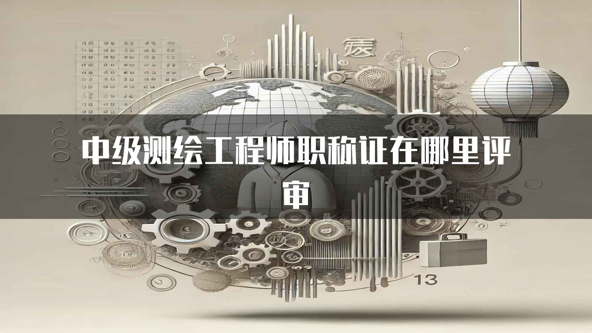 中级测绘工程师职称证在哪里评审