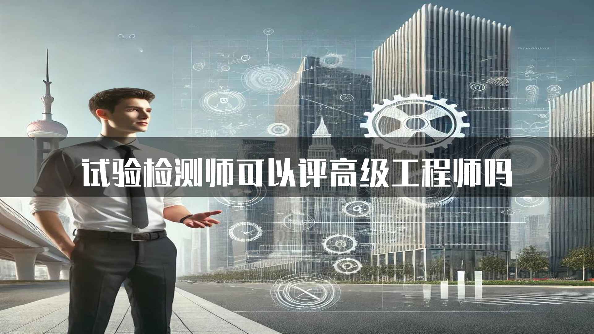 试验检测师可以评高级工程师吗