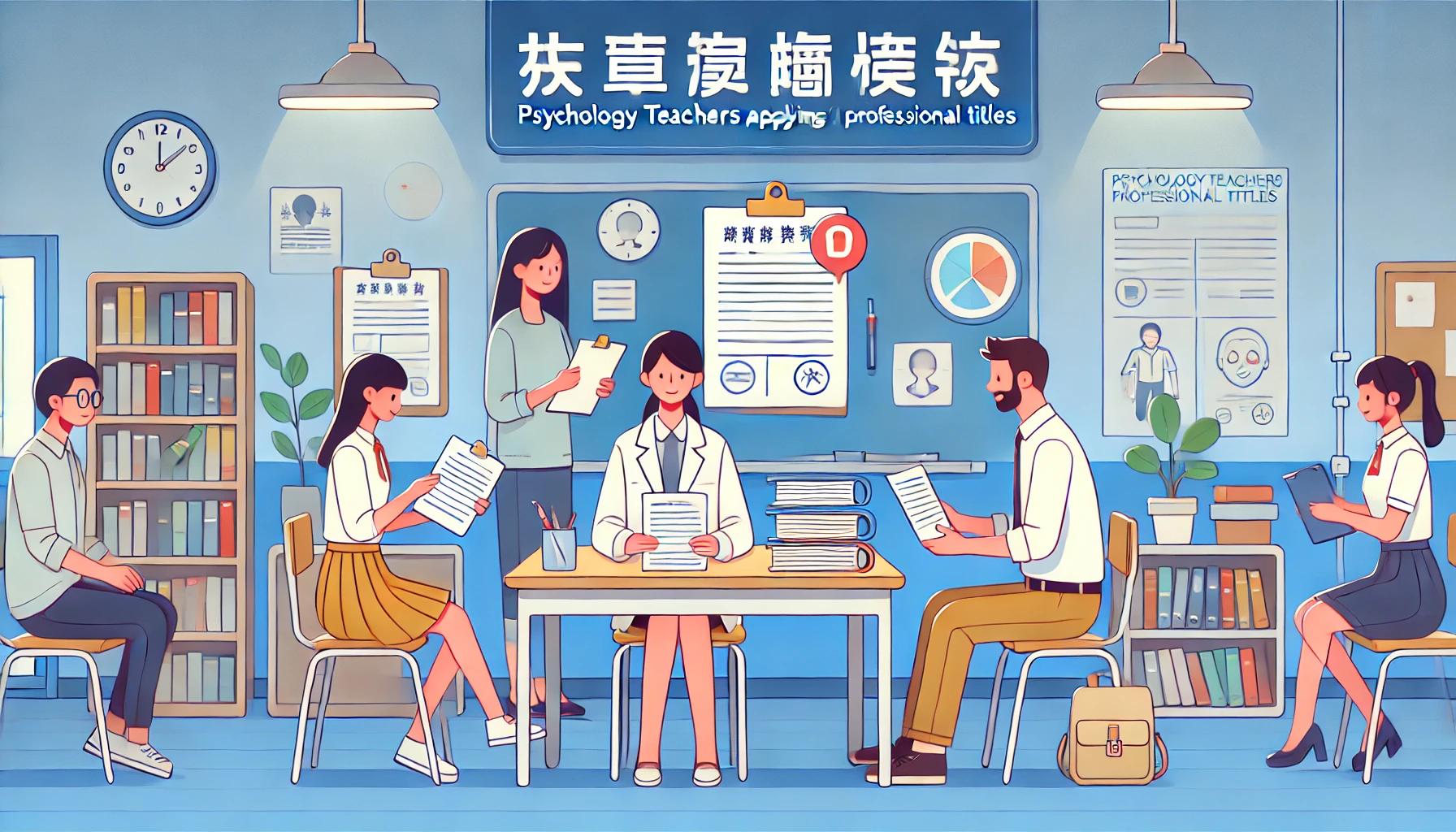 广东心理老师评职称