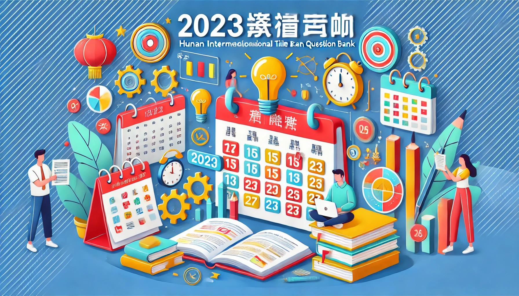 2023年湖南中级职称题库要怎么准备？