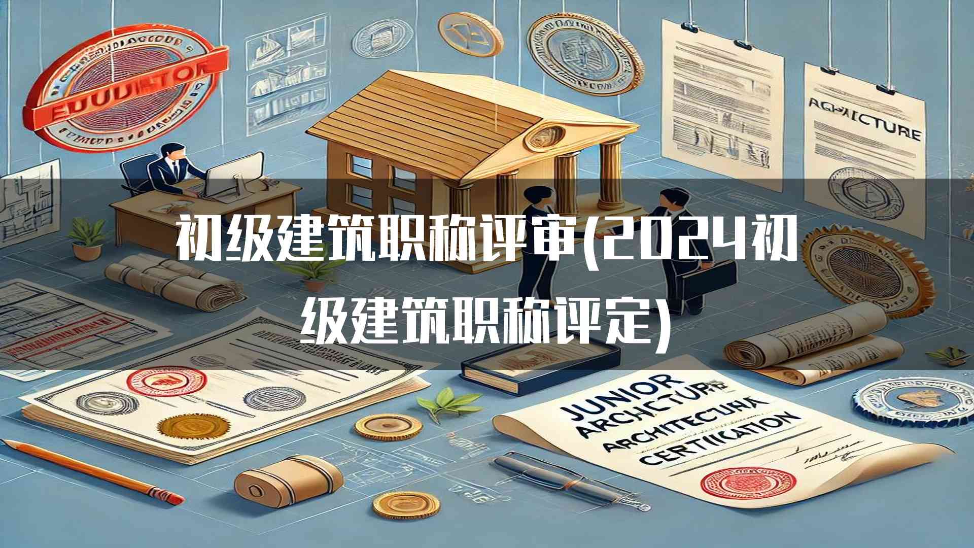 初级建筑职称评审(2024初级建筑职称评定)