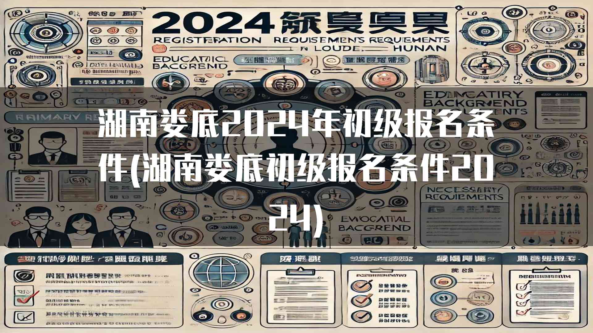 湖南娄底2024年初级报名条件(湖南娄底初级报名条件2024)