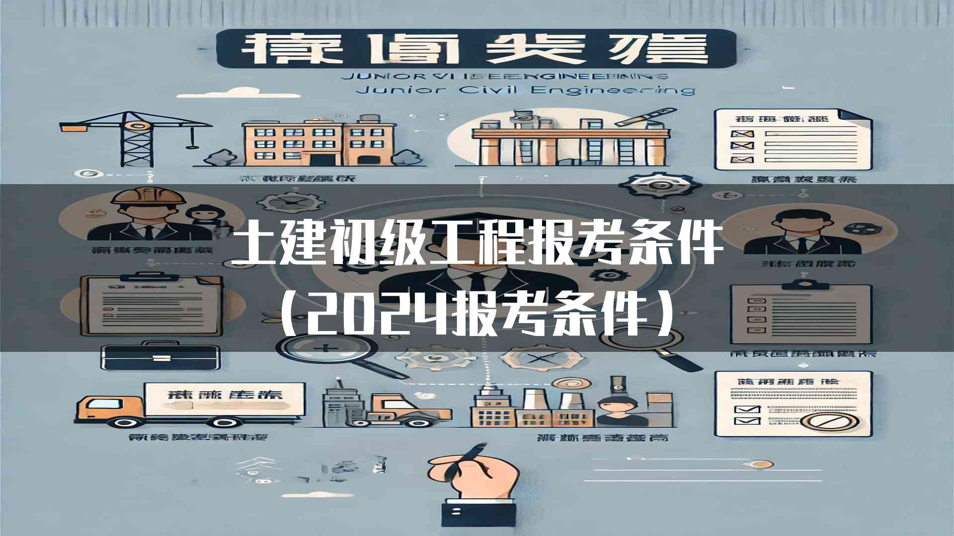 土建初级工程报考条件（2024报考条件）