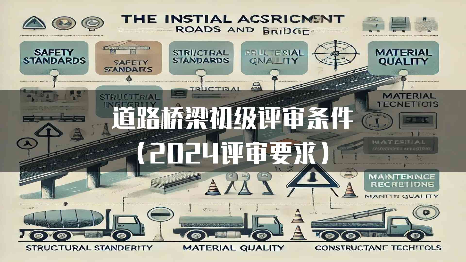 道路桥梁初级评审条件(2024评审要求)