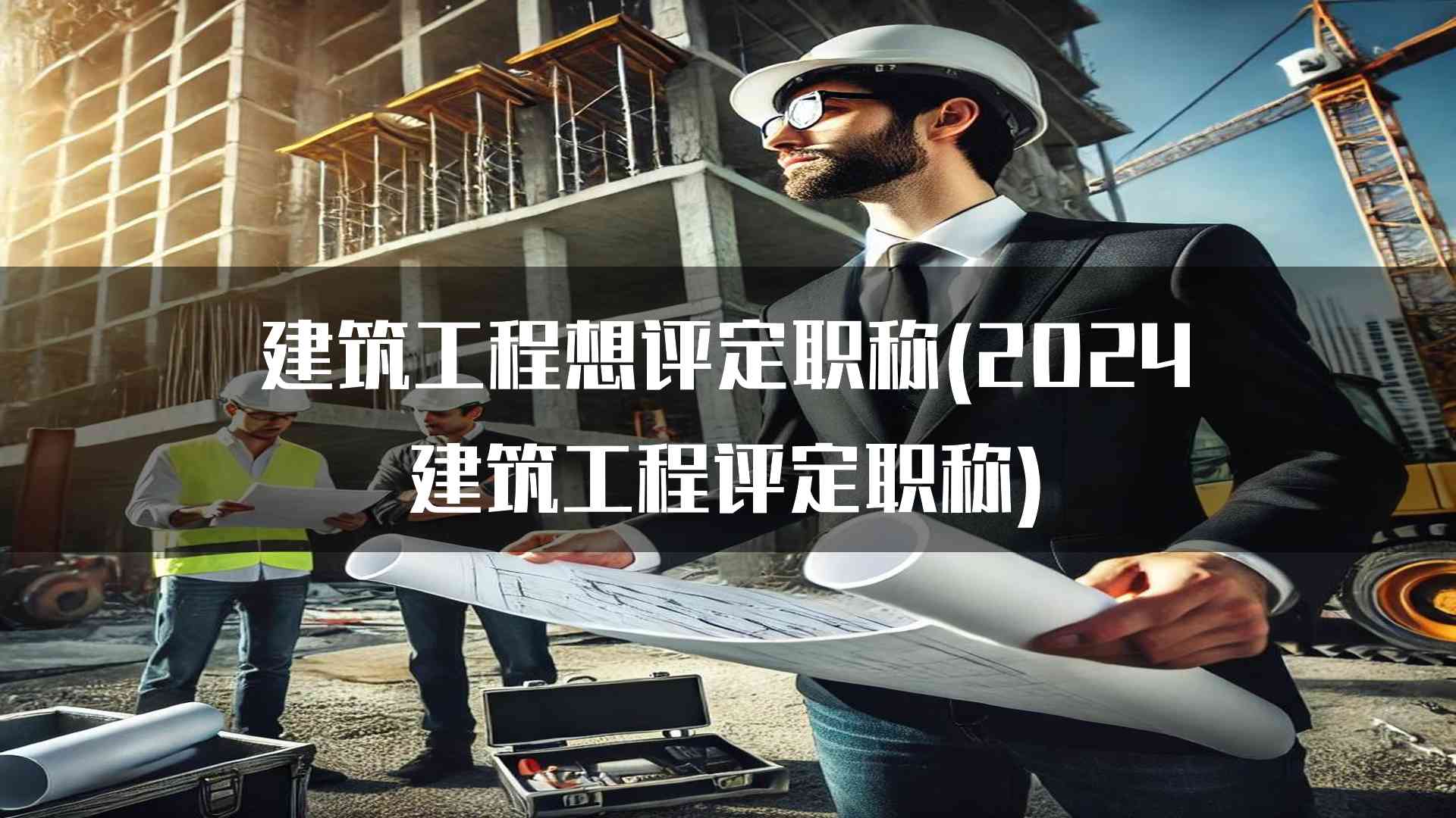 建筑工程想评定职称(2024建筑工程评定职称)