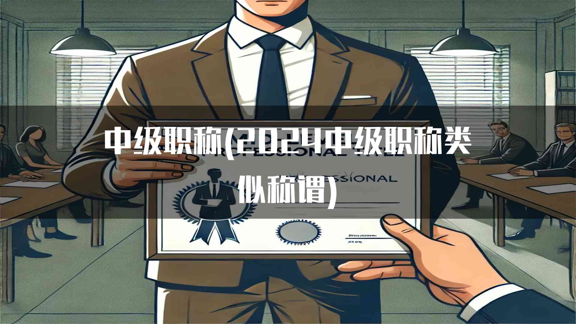 中级职称(2024中级职称类似称谓)