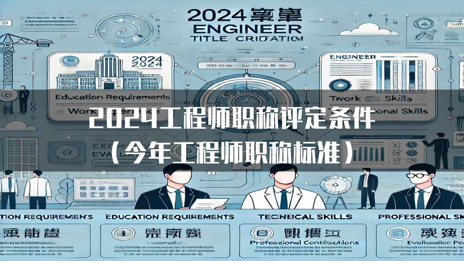 2024工程师职称评定条件(今年工程师职称标准)